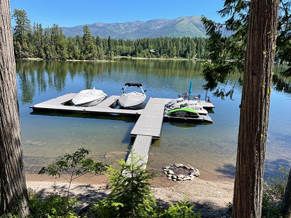 Floating Docks Builder for lake homes in Montana and Northwest region of the U.S.