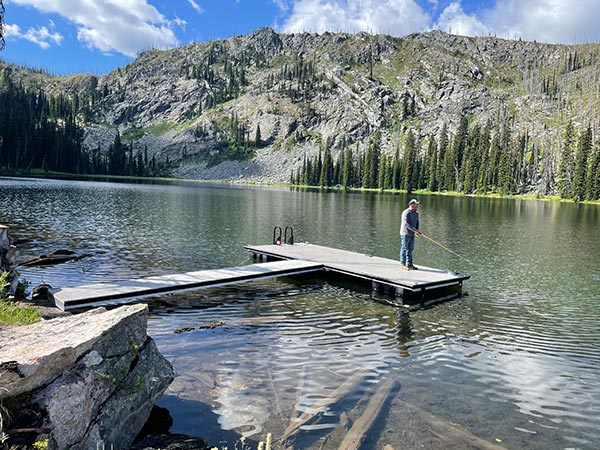 Floating Docks Builder for lake homes in Montana and Northwest region of the U.S.